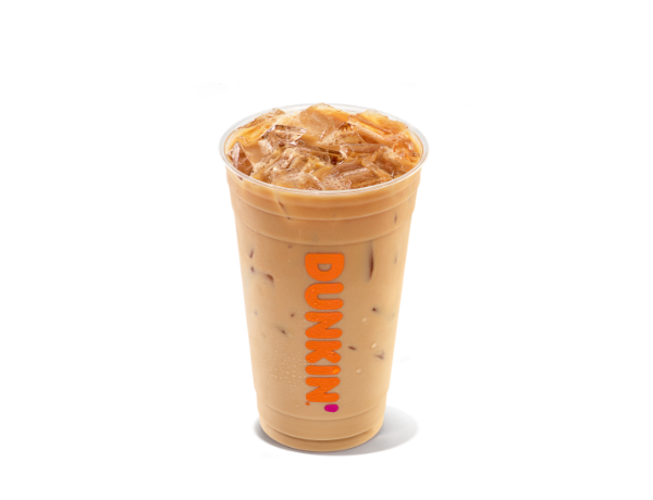 An iced coffee